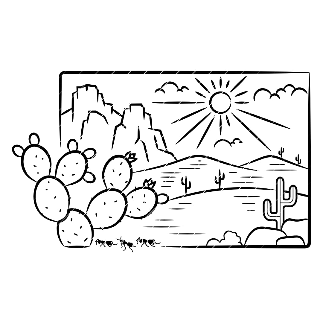 Kakteen SVG | DXF | EPS | PNG | PDF