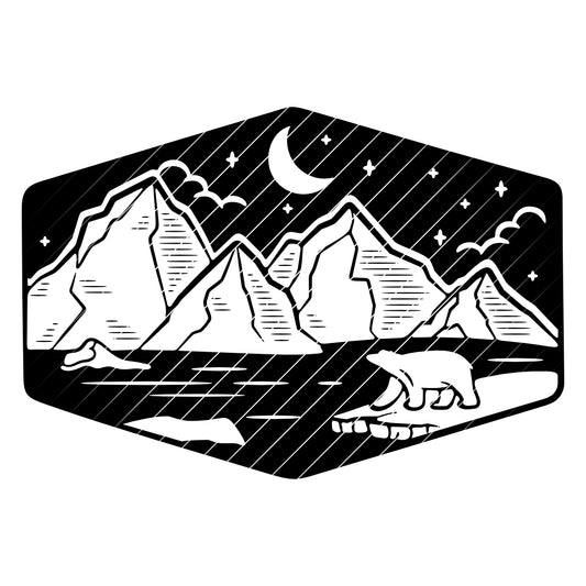 Eisbär SVG | DXF | EPS | PNG | PDF