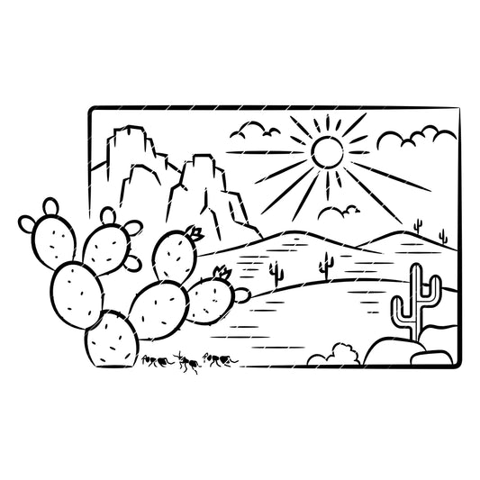 Kakteen SVG | DXF | EPS | PNG | PDF